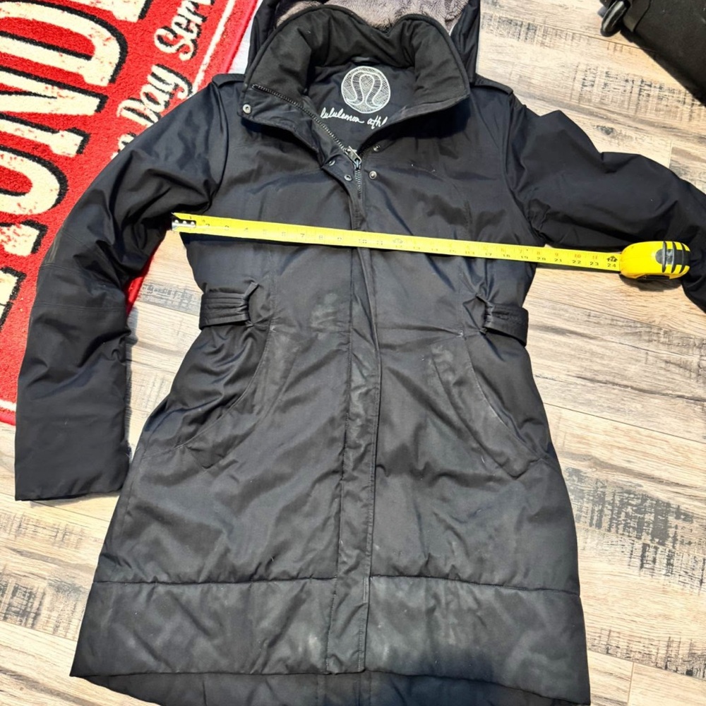 Lululemon Athletica Black Ski Jacket